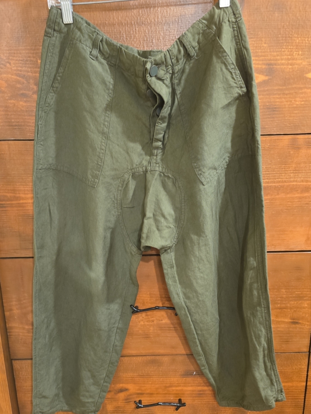 BLANKNYC Women’s Size 28 Olive Green Utility Cargo Pants Relaxed Fit